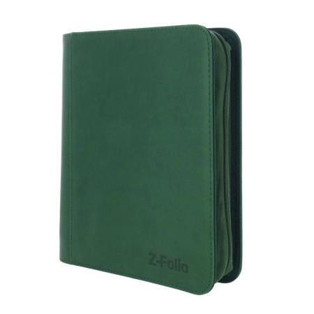 BCW Z-Folio 4-Pocket Toploader LX Album - Green