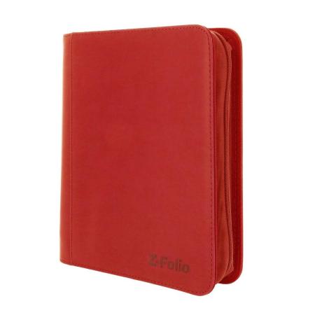 BCW Z-Folio 4-Pocket Toploader LX Album - Red