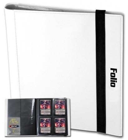 BCW Folio 4-Pocket Album -- White