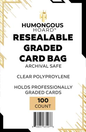 Humongous Hoard Resealable Graded Card Bags