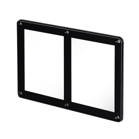 Guardhouse Screw Card Holder -- 35pt -- Black Border -- 2 Card