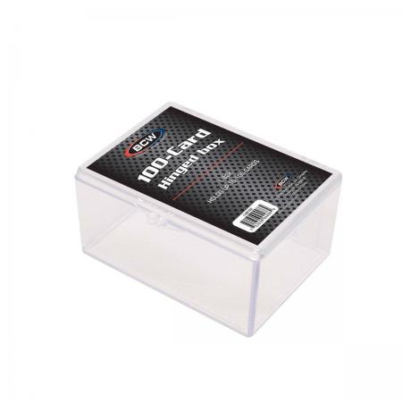 BCW Hinged Box -- 100 Card