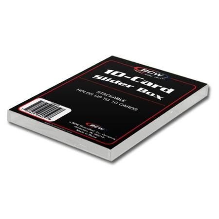 BCW 2-Piece Slider Box -- 10 Card