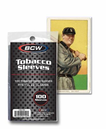 BCW Tobacco Card Sleeves