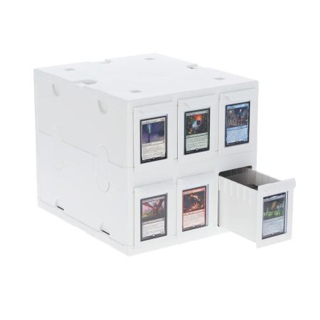 BCW Card Catalog -- 6 Drawer -- White