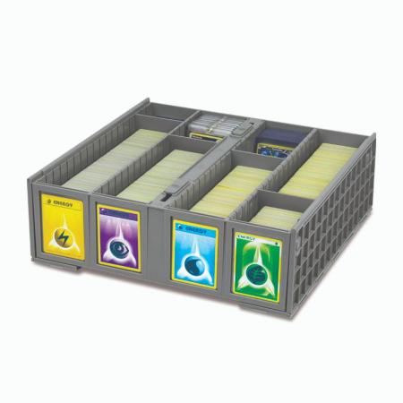 BCW Collectible Card Bin - Gray -- 3200 Count