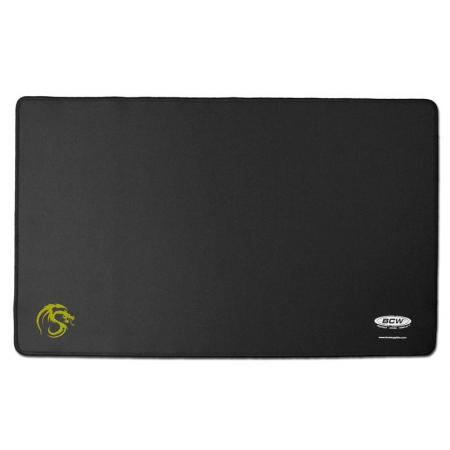 BCW Playmat with Stitched Edging -- Black
