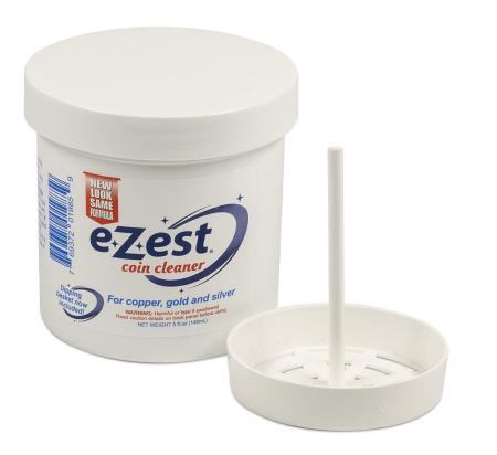 e-Zest 5 oz Coin Cleaner for Silver Gold Copper eZest e-Z-est, Qty. 12