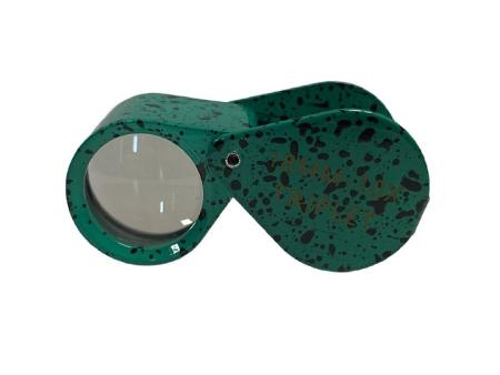 Fancy Color Triplet Loupe 10X -- Green Malachite