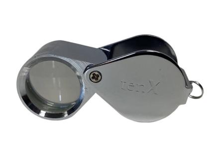 Triplet Loupe, 18mm, 10X -- Silver