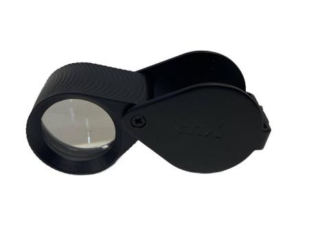 Diamond Cut Triplet Loupe, 21mm,  10X -- Black