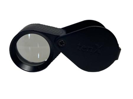 Diamond Cut Triplet Loupe, 18mm,  10X -- Black
