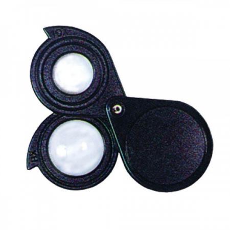 Folding Pocket Magnifier 8x+10x=18x