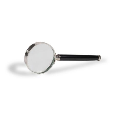 Lighthouse Magnifying Glass with Ebony Wood Handle, 3x