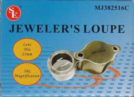 SE Jeweler's Loupe, 16X