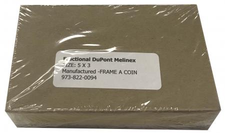 Frame-A-Coin DuPont Mylar Currency Holders -- Fractional