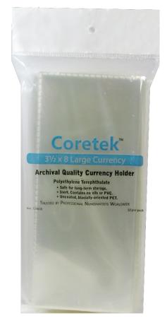 Coretek Currency Sleeves -- Large