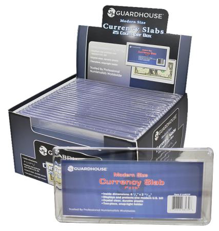 Guardhouse Paper Money Slab -- Modern Size