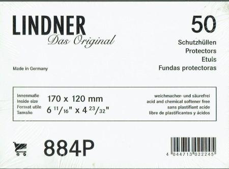 Lindner Philatelic Sleeves -- Euro DIN C6 Envelopes