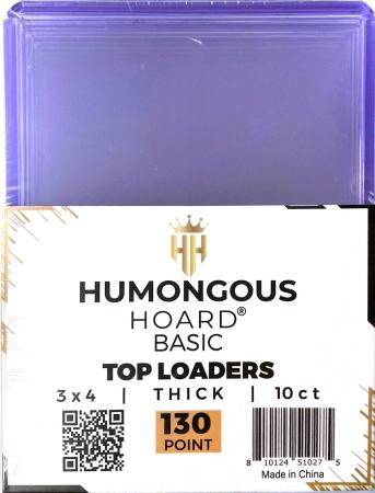 Humongous Hoard Basic 130 Point Thick Top Loaders