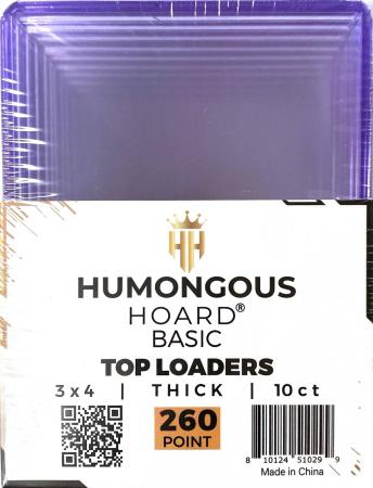 Humongous Hoard Basic 260 Point Thick Top Loaders