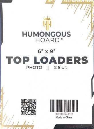 Humongous Hoard Photo Top Loader -- 6 x 9