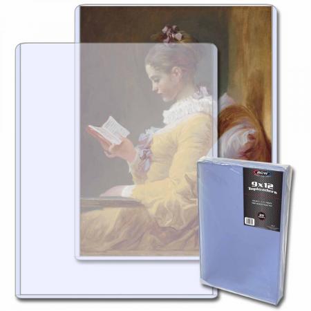 BCW Topload Holders -- Photo or Document (9 x 12) -- Pack of 20