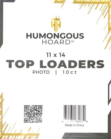 Humongous Hoard Photo Top Loader -- 11 x 14