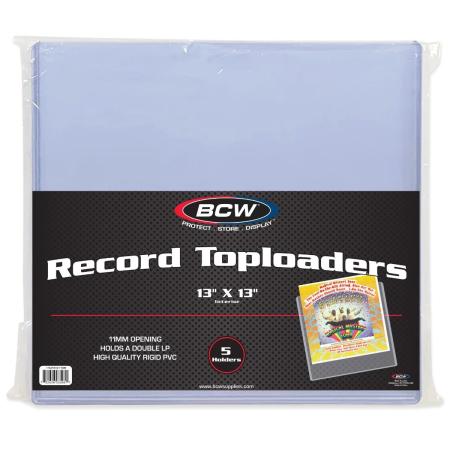 BCW 12-Inch Record Topload Holder -- 11mm