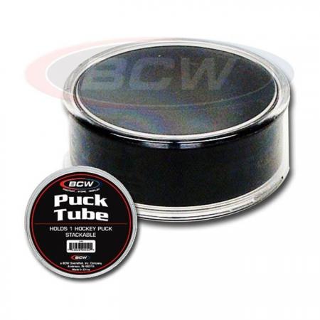 BCW Hockey Puck Tube -- Round