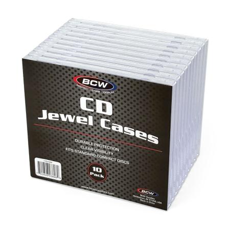 BCW Compact Disc Jewel Cases -- Pack of 10