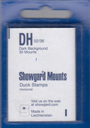Showgard Stamp Mounts: DH (52/36)