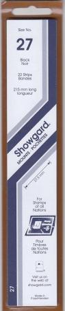 Showgard Stamp Mount Strips: 27mm