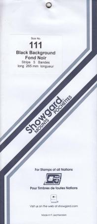 Showgard Stamp Mount Strips: 111mm