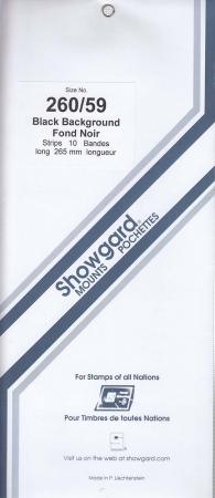 Showgard Stamp Mounts: 260/59 (US Double Press Reg Issue)