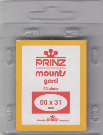 Prinz/Scott Stamp Mounts: 50x31