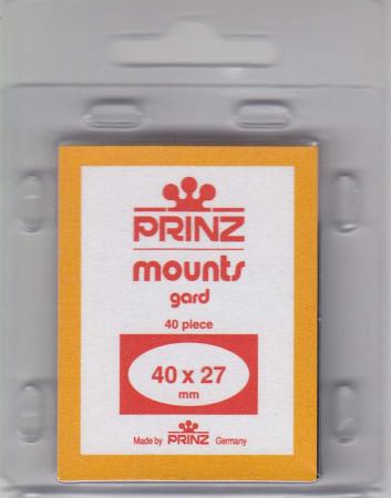 Prinz/Scott Stamp Mounts: 40x27