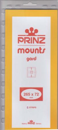 Prinz/Scott Stamp Mount Strips: 265mm x 72mm