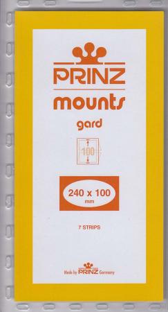 Prinz/Scott Stamp Mount Strips: 240mm x 100mm