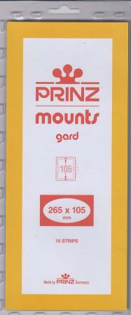 Prinz/Scott Stamp Mount Strips: 265mm x 105mm