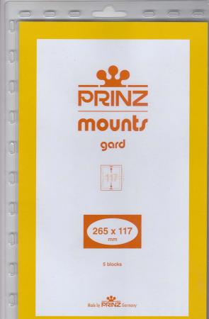Prinz/Scott Stamp Mount Strips: 265mm x 117mm