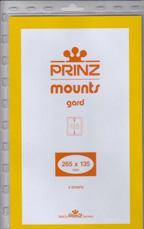 Prinz/Scott Stamp Mount Strips: 265mm x 135mm