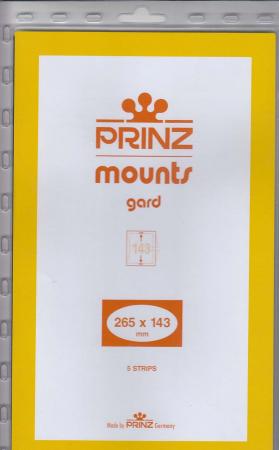 Prinz/Scott Stamp Mount Strips: 265mm x 143mm