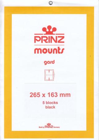Prinz/Scott Stamp Mount Strips: 265mm x 163mm