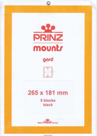 Prinz/Scott Stamp Mount Strips: 265mm x 181mm