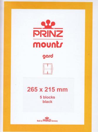 Prinz/Scott Stamp Mount Strips: 265mm x 215mm