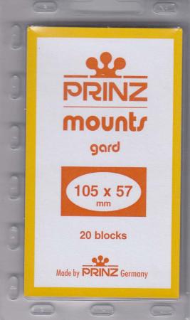 Prinz/Scott Stamp Mounts: 105x57
