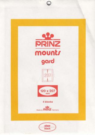 Prinz/Scott Stamp Mounts: 120x207