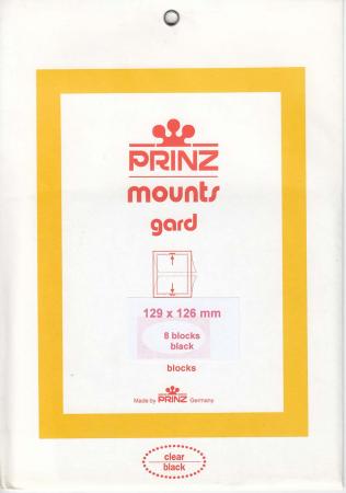 Prinz/Scott Stamp Mounts: 129x126