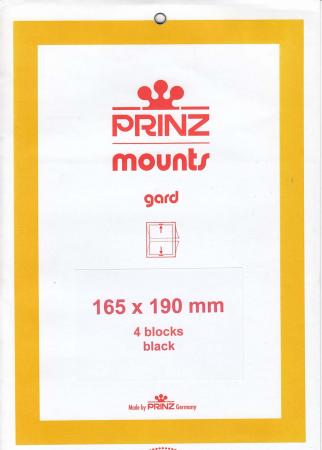 Prinz/Scott Stamp Mounts: 165x190